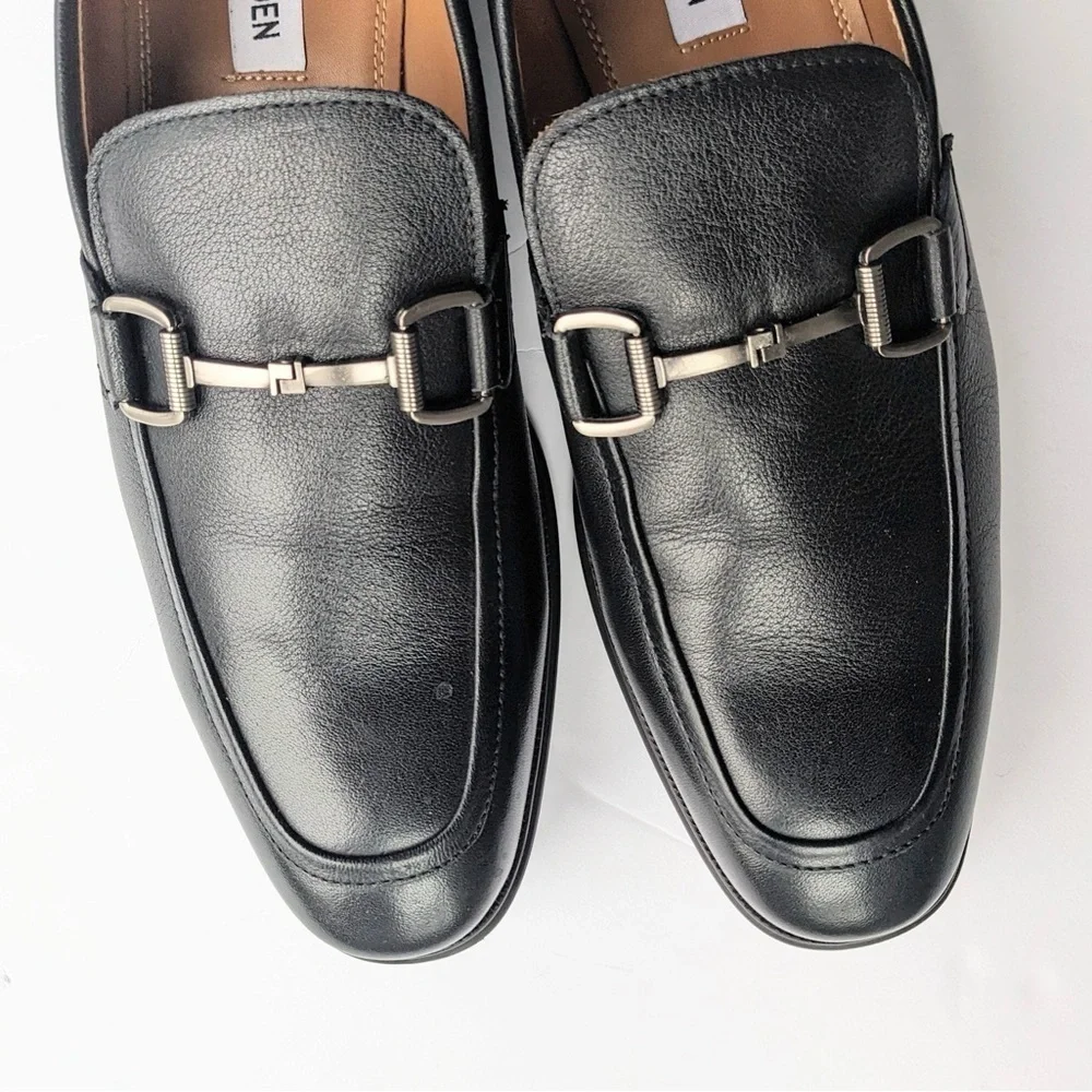 Steve Madden Men AAHRON Black Dress Loafer